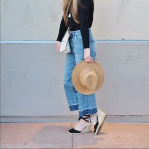 Madewell wise leg high rise jeans